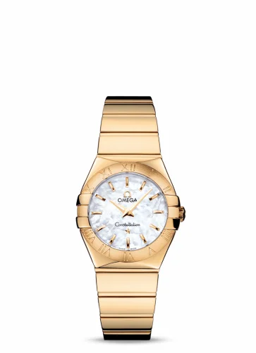 Omega Constellation Quartz 27 Polished Yellow Gold / MOP 123.50.27.60.05.004 (12350276005004)
